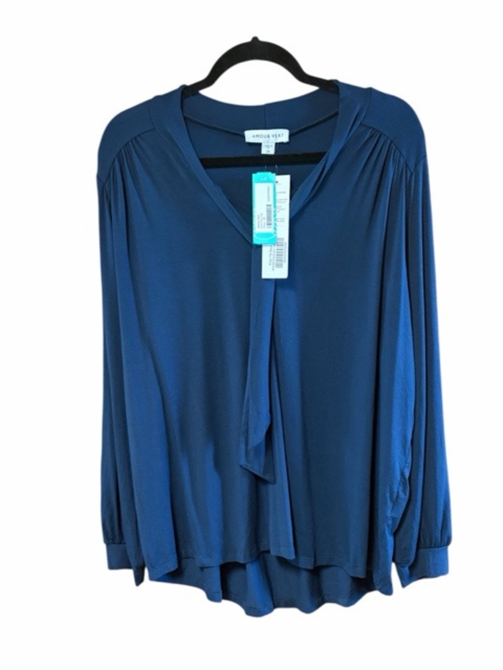 Amour Vert Stitch Fix Elias Tie Neck Knit Top NWT‎